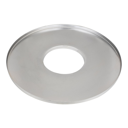 Proflow Air Filter Base 7-5/16in. Neck Flat Base Chrome