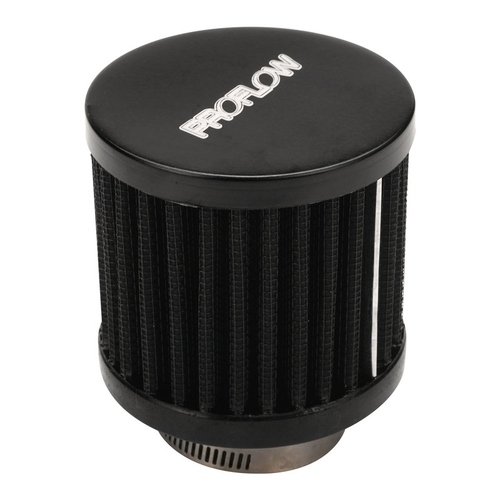 Proflow Breather Filter Clamp On 70mm High 35mm (1-3/8in. ) Neck Black