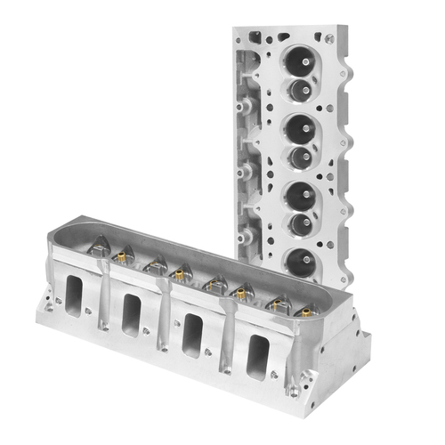 Proflow Cylinder Heads LS SuperMax 273 Aluminium Rect Bare Cylinder Heads (6Bolt) 70cc Chamber 273cc 15deg LS3 For Chevrolet For Holden Pair
