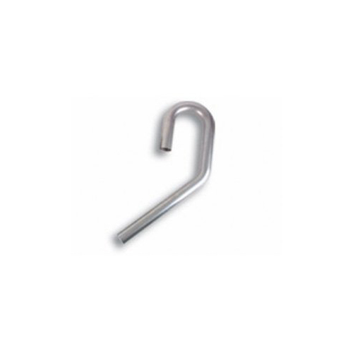 Proflow Exhaust Tubing U-J Mandrel Bend 3.50 in. Diameter 45/180 Degrees Aluminium 5.0 in. Bend Radius