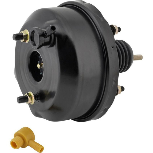 Proflow Power Brake Booster Universal 7in. Single Diaphragm Black