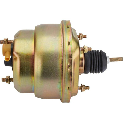 Proflow Power Brake Booster Universal 7in. Dual Diaphragm Zinc