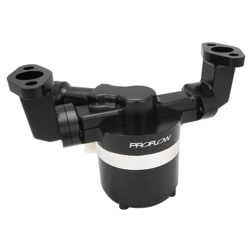 Proflow Water Pump Electric Aluminium Black 132 LPM/35 GPM at 12 Volts For Chevrolet Small Block Each