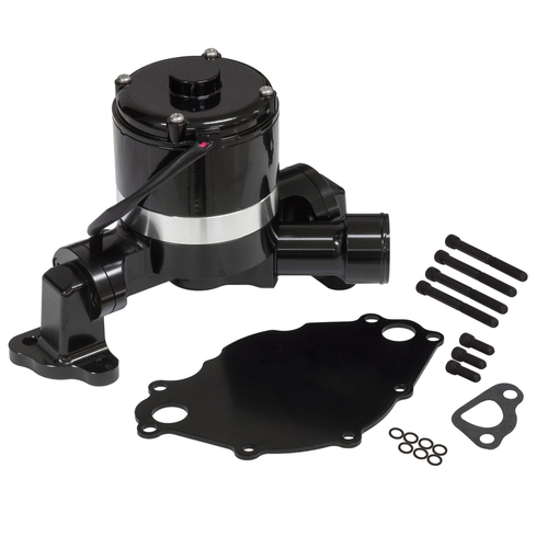 Proflow Water Pump Electric Aluminium Black 132 LPM/35 GPM at 12 Volts SB For Ford 289-351W Each