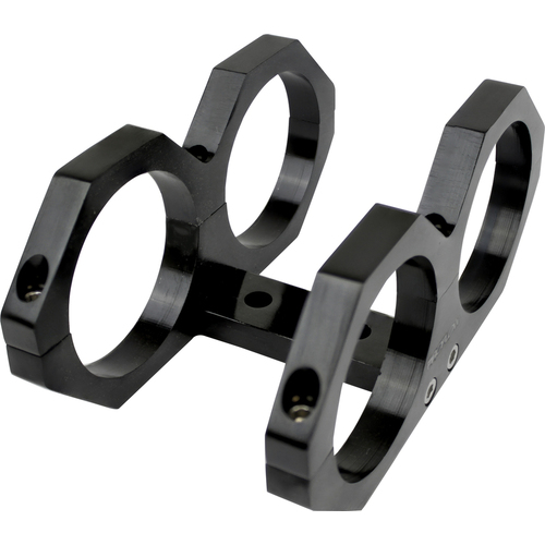 Proflow Fuel Pump Dual Mount Billet Aluminium 044 Bosch Bracket Black