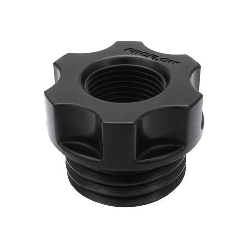 Proflow Oil Cap Breather For Ford Falcon Barra 4.0L -10AN Screw-on Billet Aluminium Black