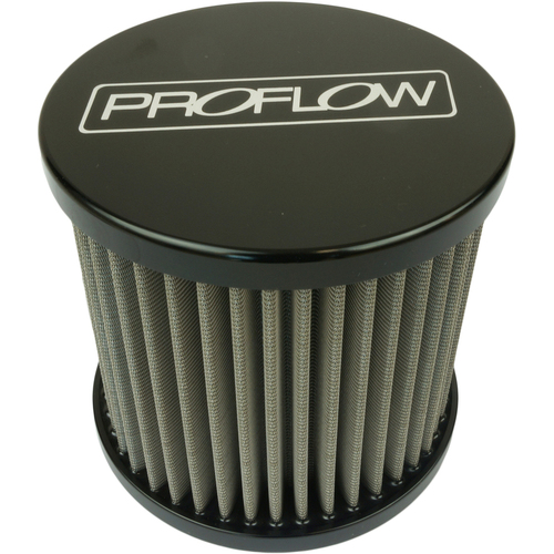 Proflow Oil Breather Filter Billet -10AN Female thread Black