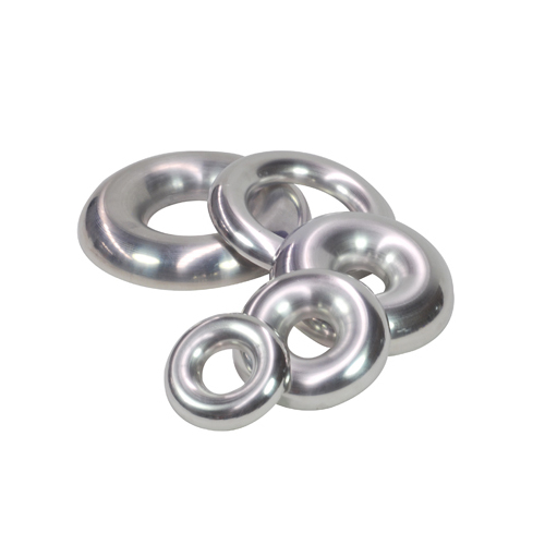 Proflow Tube Air /Exhaust Mild Steel Half Donut 1-3/4in. (44.4mm) 2.03mm Wall