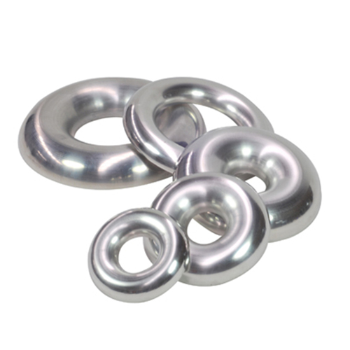 Proflow Tube Air /Exhaust Stainless Steel Half Donut 2.5in. (63mm) 1.5mm Wall