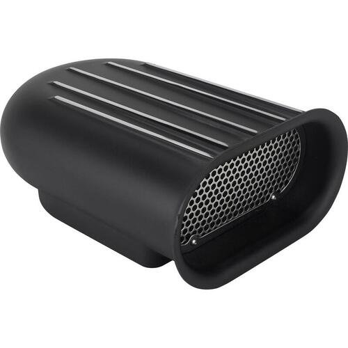 Proflow Carburettor Scoop Aluminium Black Mini Hilborn-Style Single Carburettor Each