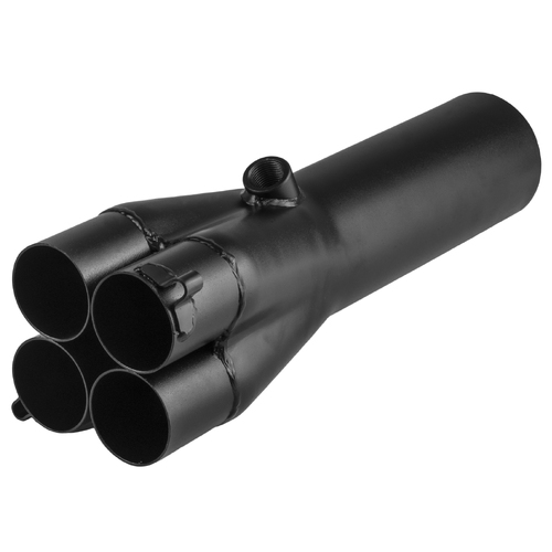 Proflow Exhaust Collector Slip On Steel Header 12in. x 2-1/8in. Primary To 3-1/2in.