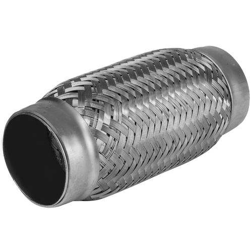 Proflow Exhaust Flex Pipe Flexi Bellow 3.0in. Stainless Steel Polished Each