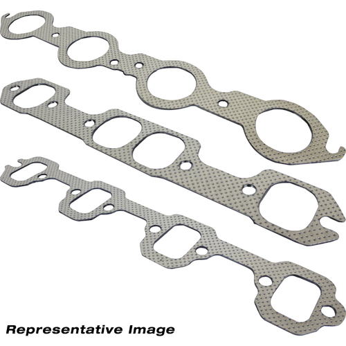 Proflow Exhaust Gaskets Header Fibre Laminated Large Port For Chevrolet Big Block Pair