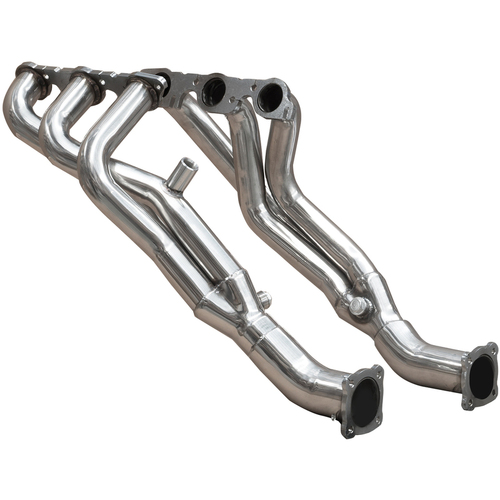 Proflow Exhaust Headers Stainless Steel Extractors V6 3.8lt Commodore VT VX VY 1-3/4in'' Tuned Length Pipes Set