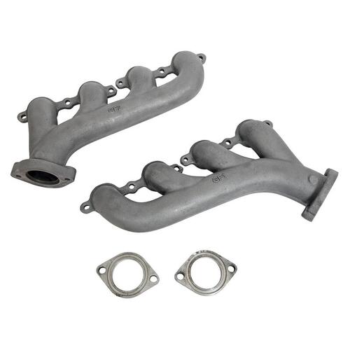 Proflow Exhaust Manifolds LS Natural Iron Raw Casting Chev ,Holden LS Series Engines Pair