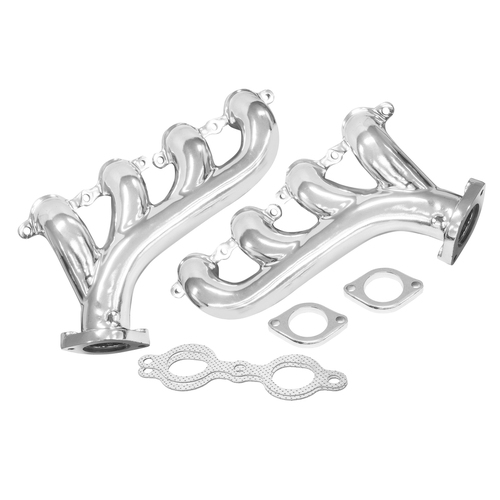 Proflow Exhaust Manifolds High Silicon Ductile Iron Ceramic Coating Casting Chev For Holden LS Series Engines Pair