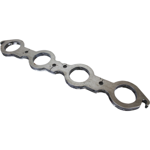 Proflow Header Extractor Flanges Steel 3/8 in. Thick 1.75 in. Diameter Round Port For Chevrolet LS Each