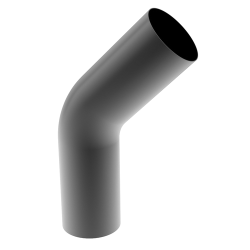 Proflow Exhaust Tubing 45 Degree 3.50 in. Diameter 16-Gauge Steel Each
