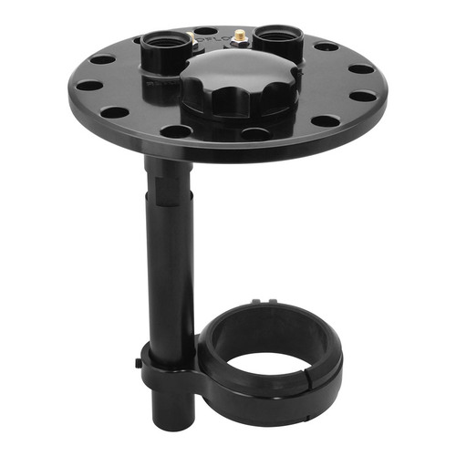 Proflow Single Fuel Pump Hanger Mounts 1 60mm Bosch 044 Fuel Pump 120.5mm PCD Billet Aluminium Black Anodised
