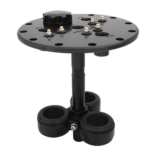 Proflow Triple Fuel Pump Hanger Mounts 39mm & 46mm Fuel Pumps 170mm PCD Billet Aluminium Black Anodised