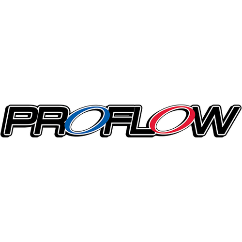 Proflow Fuel Pressure Gauge 0-100PSI Black Body/Black Face Liquid Filled 40mm