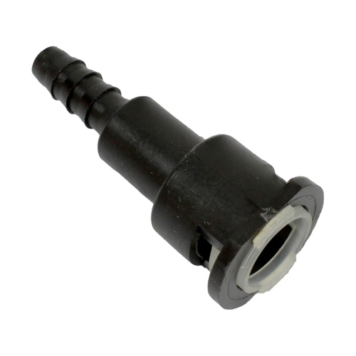 Proflow Fuel Line Connectors Nylon 1/4in. Female QR Straight To 5/16in. (8mm) Barb Each