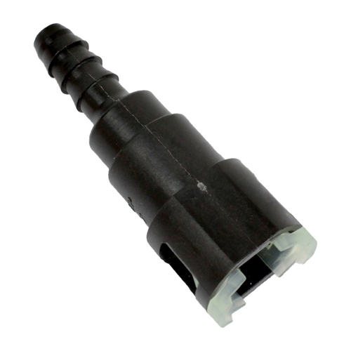 Proflow Fuel Line Connectors Nylon 3/8in. Female QR Straight To 5/16in. (8mm) Barb Each