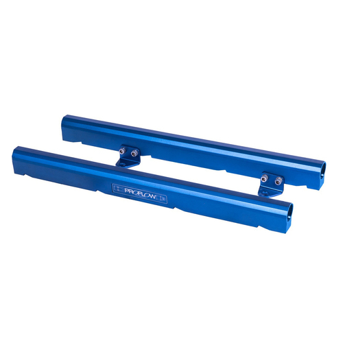Proflow Fuel Rails Kit Billet Aluminium Blue Anodised For Holden For Chevrolet GM VE LS7