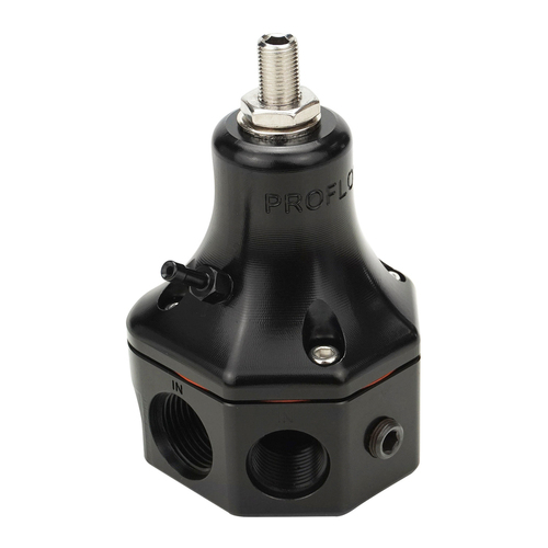 Proflow Fuel Pressure Regulator EFI Pro 30-75 PSI 4-Port Billet Aluminium Universal