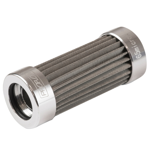 Proflow Fuel Filter Element Billet Filters 303 Series 1 & Aeromotive Stainless Steel Mesh 40 Microns