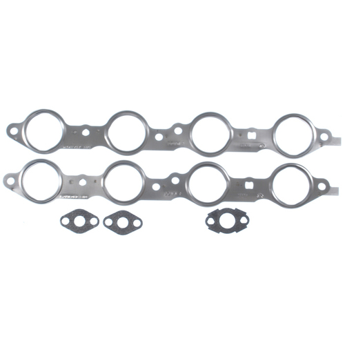 Proflow Exhaust Manifold Gaskets Aluminum Layered Round Port Chev For Holden LS Pair