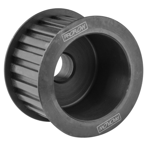 Proflow Alternator Pulley Gilmer 17mm bore Bolt-On Steel Black