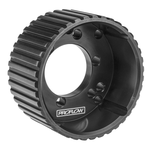 Proflow Gilmer Billet Crank Pulley Short Black