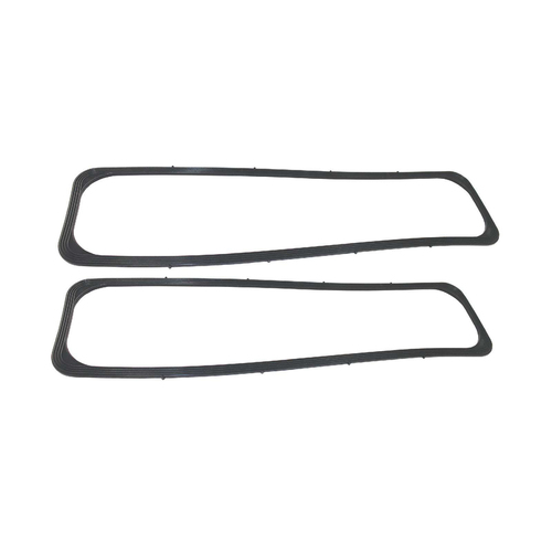 Proflow Gaskets Valve Cover 1987-up For GMC / For Chevrolet 5.0L & 5.7L Center Bolt - set of 2 Black Neoprene/Rubber