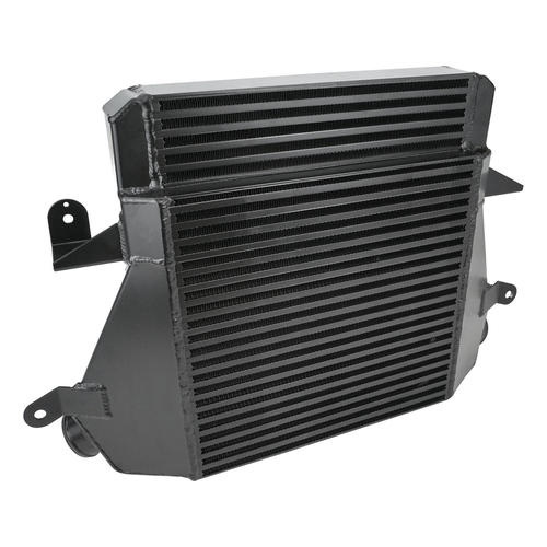 Proflow Intercooler For Ford Falcon Barra FG XR6 Turbo & F6 Typhoon Stepped Core 81-55mm Black Powdercoat