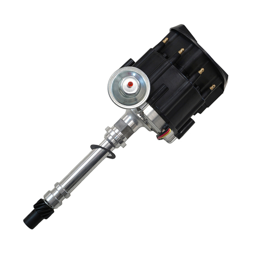 Proflow Distributor HEI Street Series Vacuum Advance Black Cap SB & BB For Chevrolet with Coil 50 000 V