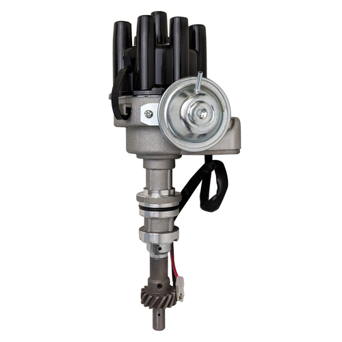Proflow Distributor HEI Street Series Vacuum Advance Bosch Style Black Cap SB For Ford 302 351 Cleveland Late Block 12.5mm