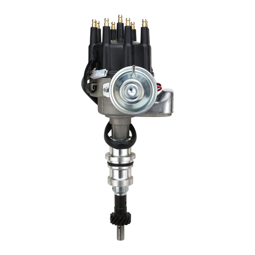 Proflow Distributor HEI Street Series Vacuum Advance Bosch Style Black Cap SB For Ford 289 302 Windsor