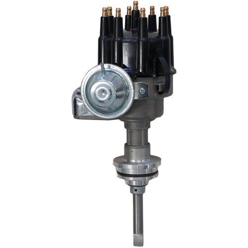 Proflow Distributor HEI Street Series Vacuum Advance Black Cap BB For Chrysler 413 426 440