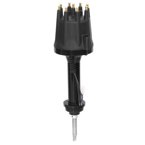 Proflow Distributor BB Chrysler 413/426/440 Pro Series Magnetic Pickup Mechanical Advance Black Cap Each