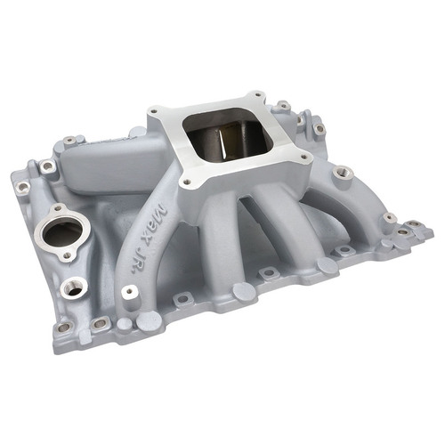Proflow Intake Manifold MaxJr Single Plane Square Bore Aluminium Silver For Holden Commodore V8 VN Heads 253 304 308