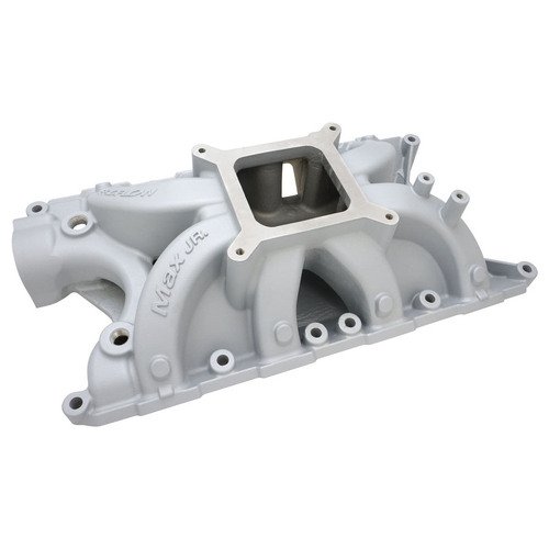 Proflow Intake Manifold Max Jr Single Plane Aluminium Silver Powder Coat Square Bore SB For Ford 351W Each