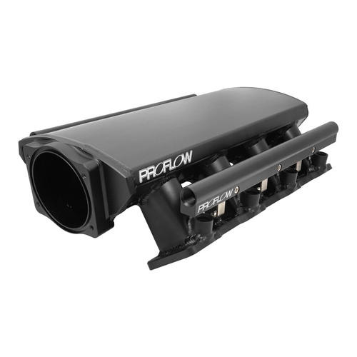 Proflow SuperMax EFI Intake Manifold Kit Low Profile For Holden Commodore LS1/LS2 Fabricated Black w/Fuel Rails 92mm Bore
