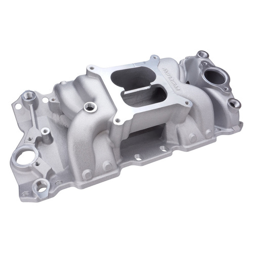 Proflow Intake Manifold AirMax Aluminium Natural Square Bore For Chevrolet Small Block