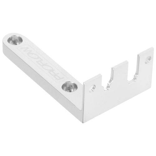 Proflow Throttle Cable Bracket For GM LS2 Intake Manifold Mount Billet Aluminium Silver