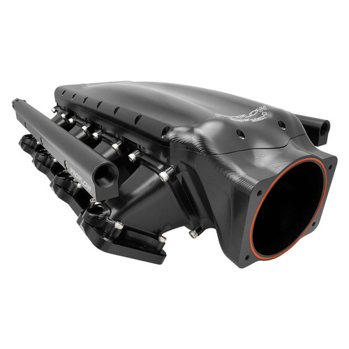 Proflow Billet CNC LS Intake Manifold Kit SuperMax Plus For Holden Commodore LS3/L92 102mm Bore Gloss Black