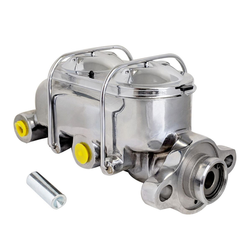 Proflow Master Cylinder GM Universal Cast Iron Polished 1.1.25in. Bore Dual Bowl Ports both sides Each