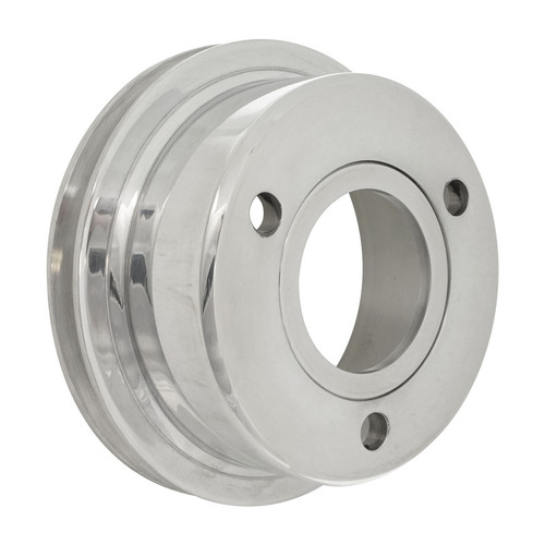 Proflow Billet Pulley V-Belt Crankshaft For Ford SB For Ford Windsor 3 Bolt 1-Groove With Removeable Balancer Spigot Anodised Aluminium