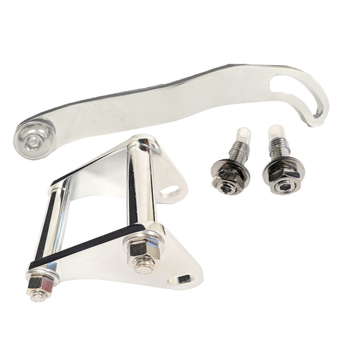 Proflow Power Steering Pump Bracket Mounting BB Chev Short Water Pump kit Chrome