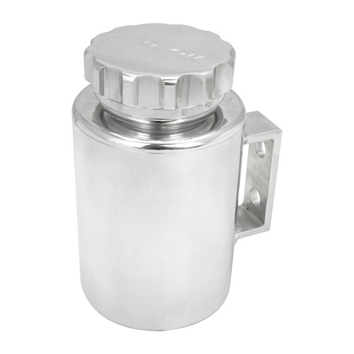 Proflow Power Steering Reservoir Remote Aluminium Polished Universal 120mm x 90mm Male AN10